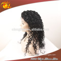 Gorgeous Natural Wavy low density wig human hair brazilian hair full lace wig with baby hair